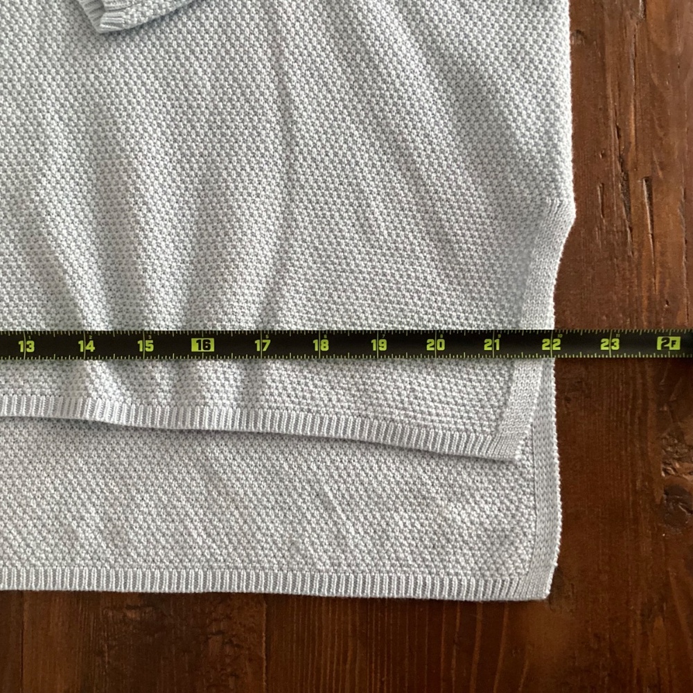 Soft Waffle Knit Pajama Set - Light Blue - Picture 6 of 16
